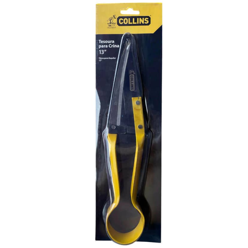 Tesoura Collins para Crina e Rabo com Lâmina de 14 cm